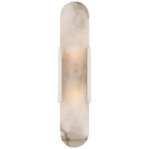 Rowan Modern Alabaster Wall Sconce 20"H, 28"H - view 3