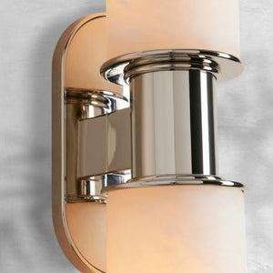 Harlin Alabaster 2-Light Wall Sconce, chandelier - view 9
