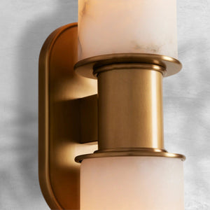 Harlin Alabaster 2-Light Wall Sconce, chandelier - view 3