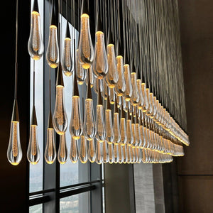 Soltaire Linear Chandelier 37"50"70"87"120" - view 28