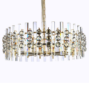 Ariel Gem Round Crystal Chandelier, K9 crystal - view 3
