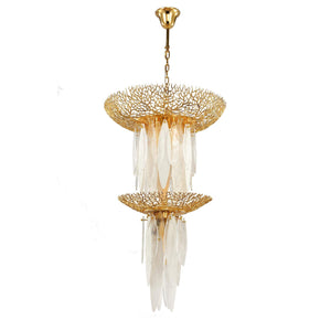 Natalie Branching Chandelier, brass - view 4