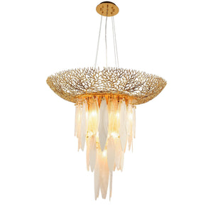 Natalie Branching Chandelier, brass - view 3