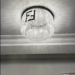 Fendi Modern Crystal Chandelier - view 2