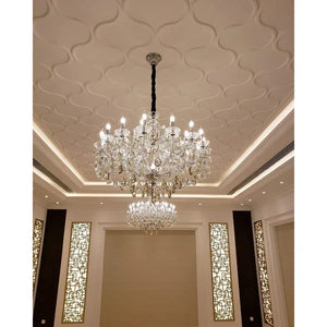 Allumage Extra Wide Classic Crystal Chandelier, K9 crystal - view 9