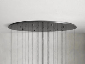 Soltaire Round Chandelier 58"W - view 9