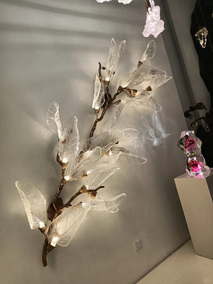 Creative Bionic Resin Leaves Chandelier for Living Room/Dining Room/Staircase - view 28