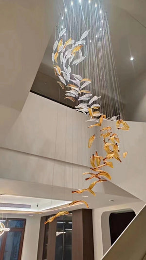 Glass Feathers Chandelier - view 57