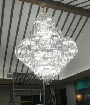 Luxury Multi-tiered Extra Large Crystal Chandelier for Staircase/Foyer/Entryway - view 5