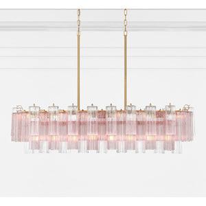 Addis 51.75'' Linear Chandelier in Aged Brass - Additional View (ADD-317-AG-SP)