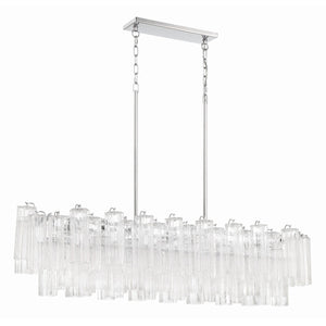 Addis 51.75'' Linear Chandelier in Polished Chrome - Additional View (ADD-317-CH-CL)