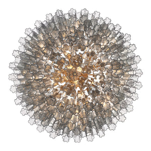 Addis 49'' Chandelier in Aged Brass - Additional View (ADD-327-AG-SM)