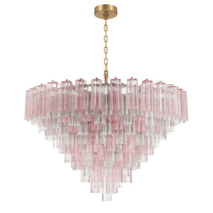 Addis 49'' Chandelier in Aged Brass - Additional View (ADD-327-AG-SP)