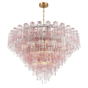 Addis 49'' Chandelier in Aged Brass - Additional View (ADD-327-AG-SP)