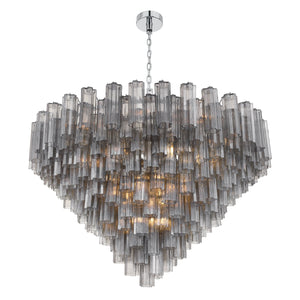 Addis 49'' Chandelier in Polished Chrome - Additional View (ADD-327-CH-SM)