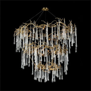 Vinvi Branch Crystal Twenty-Light Chandelier