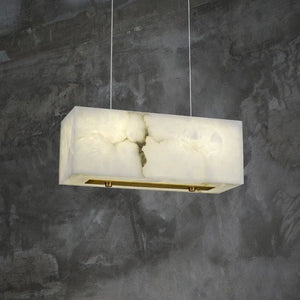 Alabaster Dining Room Chandelier - view 5