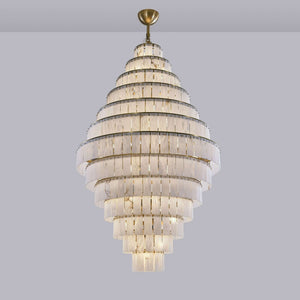 Alabaster Giant Tiered Chandelier - view 14