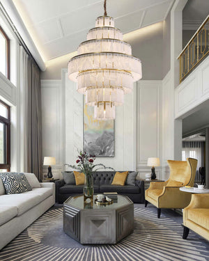 Alabaster Giant Tiered Chandelier - view 6