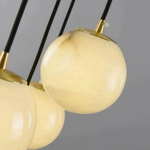 Alabaster Global Wavy Chandelier - view 11