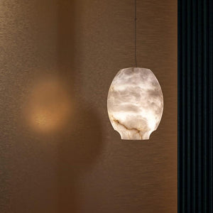 Alabaster Lantern Pendant, chandelier - view 4