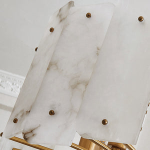 Alabaster Lorry Round Chandelier 20" 31" - view 7
