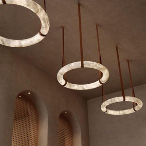 Oslo Alabaster Art Chandelier - view 6