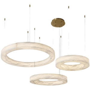 Alabaster Merika Round Chandelier - view 5
