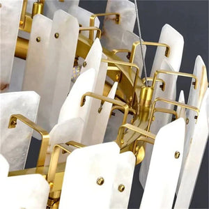 Alabaster Round Pendant Chandelier - view 8