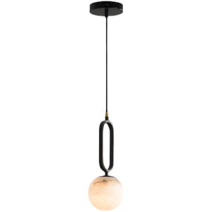 Alabaster Sphere Pendant, chandelier - view 3