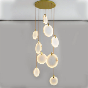 Alabaster Cuboid Dining Room Chandelier,Dining Room Chandelie - view 2