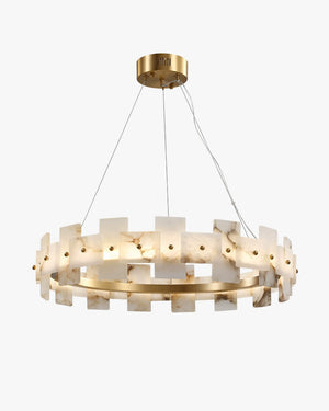 Alabaster Tiered Chandelier - view 7