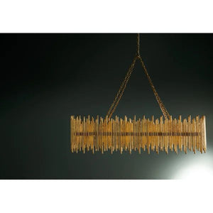 10 Lights Rectangle Pendant Chandelier, rectangular - view 11