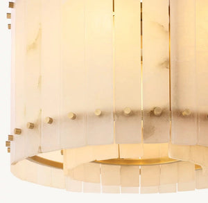 Amelia Alabaster Round Chandelier - view 22