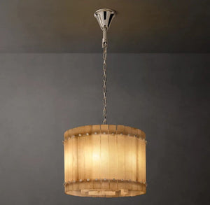 Amelia Alabaster Round Chandelier - view 23