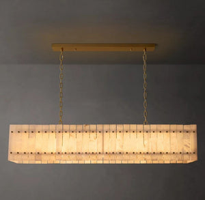 Amelia Alabaster Round Chandelier - view 26