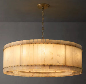 Amelia Alabaster Round Chandelier - view 6