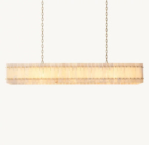 Amelia Alabaster Linear Chandelier - view 10