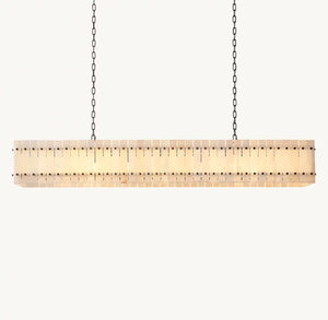 Amelia Alabaster Linear Chandelier - view 13