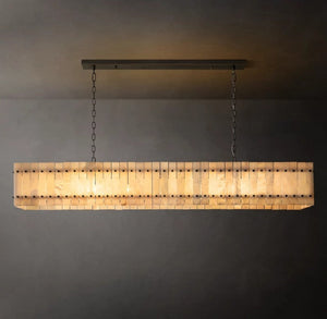 Amelia Alabaster Linear Chandelier - view 11