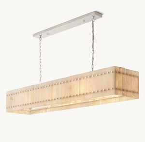 Amelia Alabaster Linear Chandelier - view 6