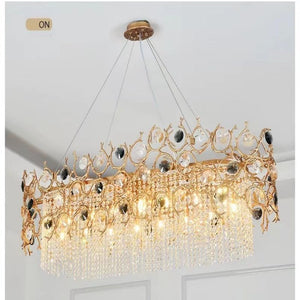Art Dining Crystal Branch Chandelier - view 9