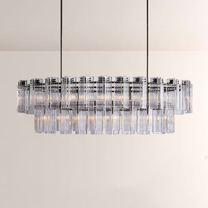 Art Glass Delsia Linear Chandelier - view 5