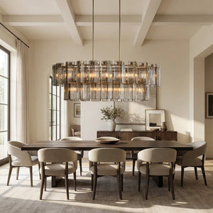 Art Glass Delsia Linear Chandelier - view 15