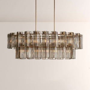 Art Glass Delsia Linear Chandelier - view 4