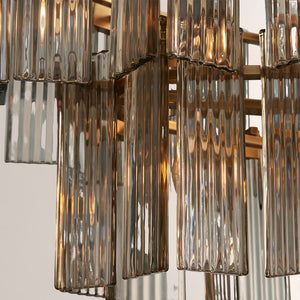 Art Glass Delsia Linear Chandelier - view 10