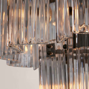 Art Glass Delsia Round Chandelier 60" - view 7