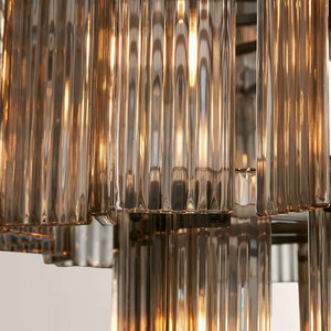 Art Glass Delsia Round Chandelier 60" - view 8