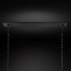 Aubrey Calcite Rectangular Chandelier 54" - view 9