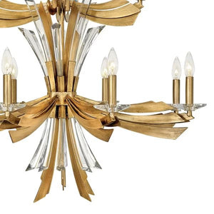 Bergamots 12 Lights Two tier Chandelier, two-tier - view 5